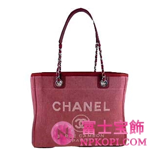 シャネル スーパーコピー　2012年春夏新作　DEAUVILLE　キャンバストートバッグ レッド A67001aaawkk